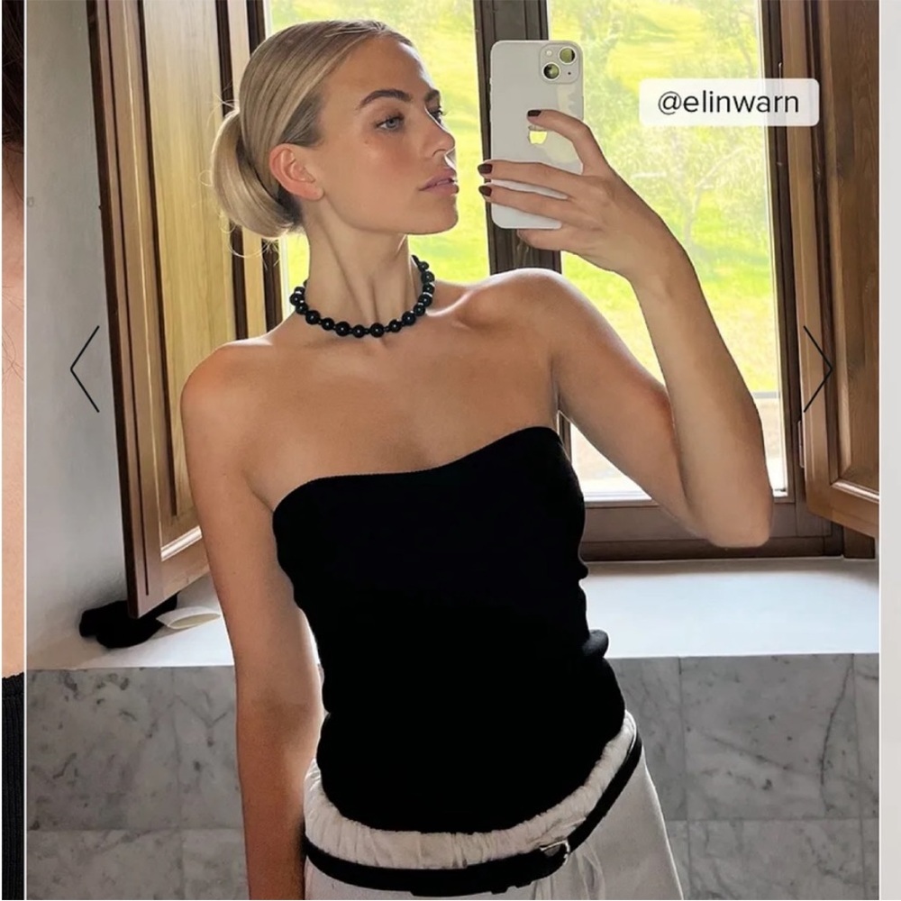 NA-KD Fine Knitted Tube Top